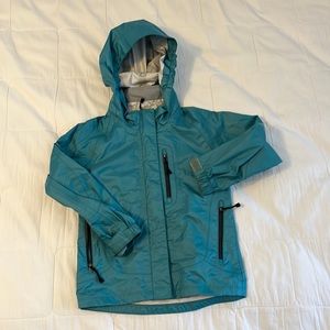 REI Kids Raincoat in Teal